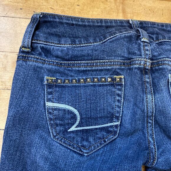 American Eagle Jeans Women’s Size 00 Regular Stretch Artist  Studs 1 Missing - Picture 11 of 14